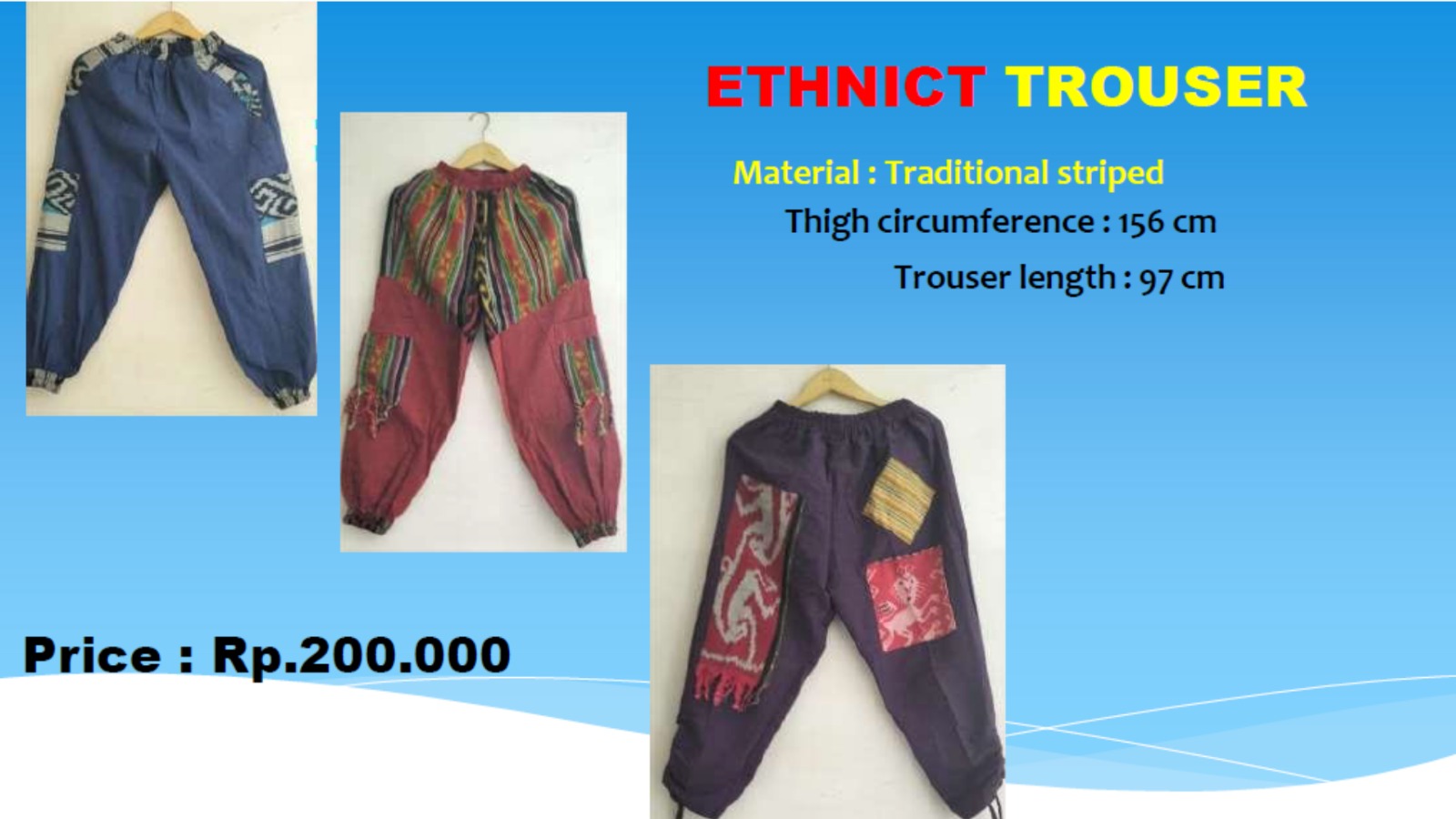 Ethnict Trouser